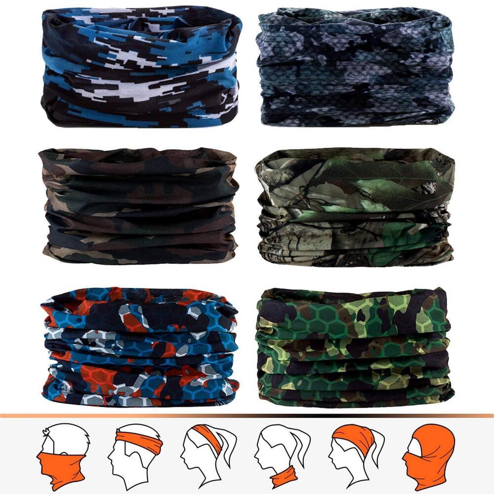 6843 Headwear, Bandana, Neck Gaiter Head Wrap Headband Balaclava Magic